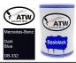 Preview: Mercedes-Benz, Dark Blue, DB-332: 500ml Lackdose, von ATW Autoteile West.